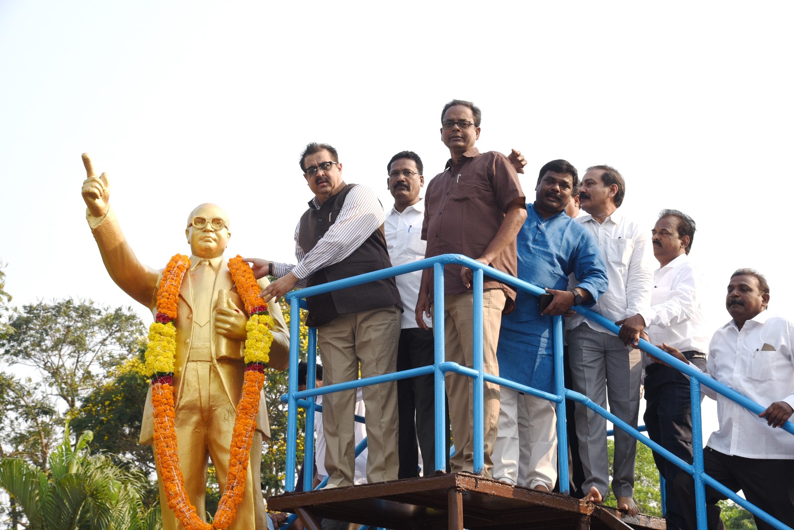 “Rich homage paid to Dr. BR Ambedkar on his 132nd Birthday at RINL”