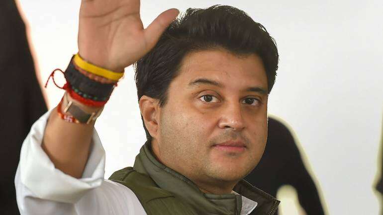 Jyotiraditya Scindia lays the foundation stone of Rewa Airport