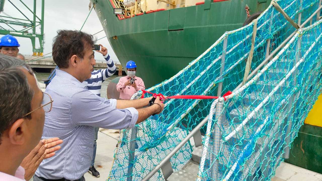 JNPT Commences Trial Operations at its Newly Built Coastal Berth