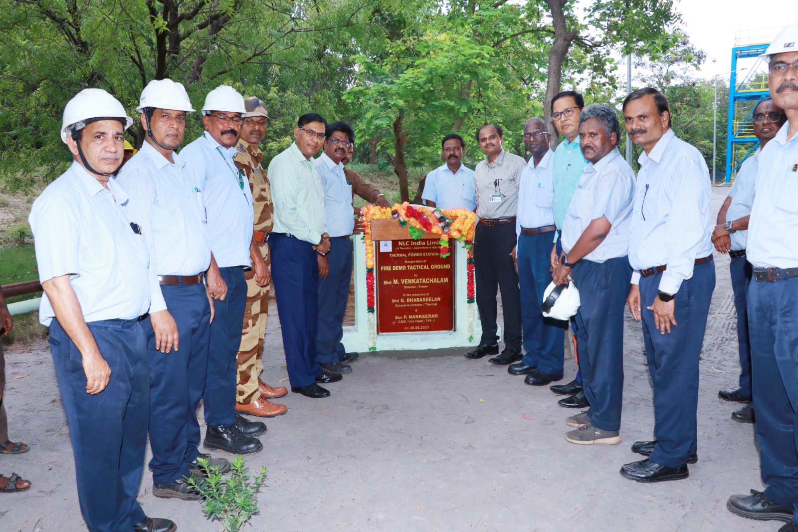 FIRE DEMO TACTICAL GROUND FACILITY, A FIRST OF ITS KIND IN TAMIL NADU DEVELOPED IN THERMAL POWER STATION-II TO BOOST SAFETY MEASURES