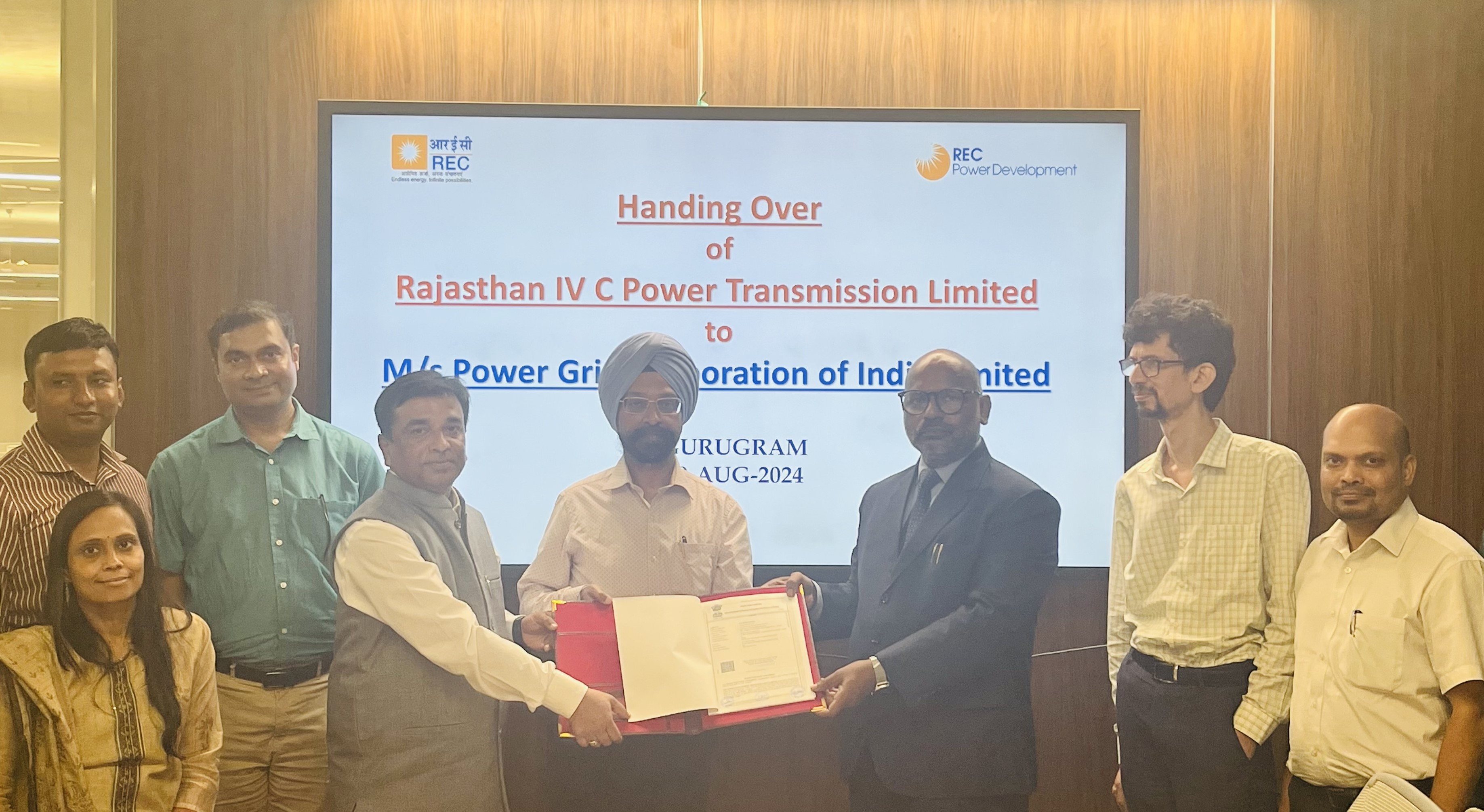 POWERGRID Acquires Two Transmission Projects under TBCB