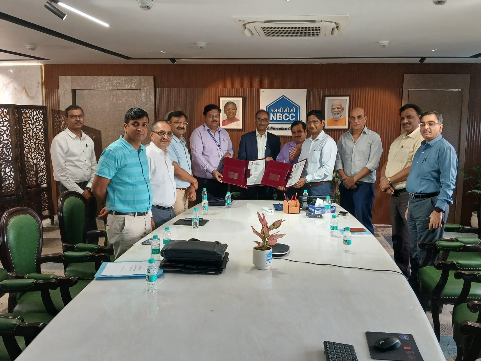 NBCC Signs MoU with Grid-India (Grid Controller of India Limited)