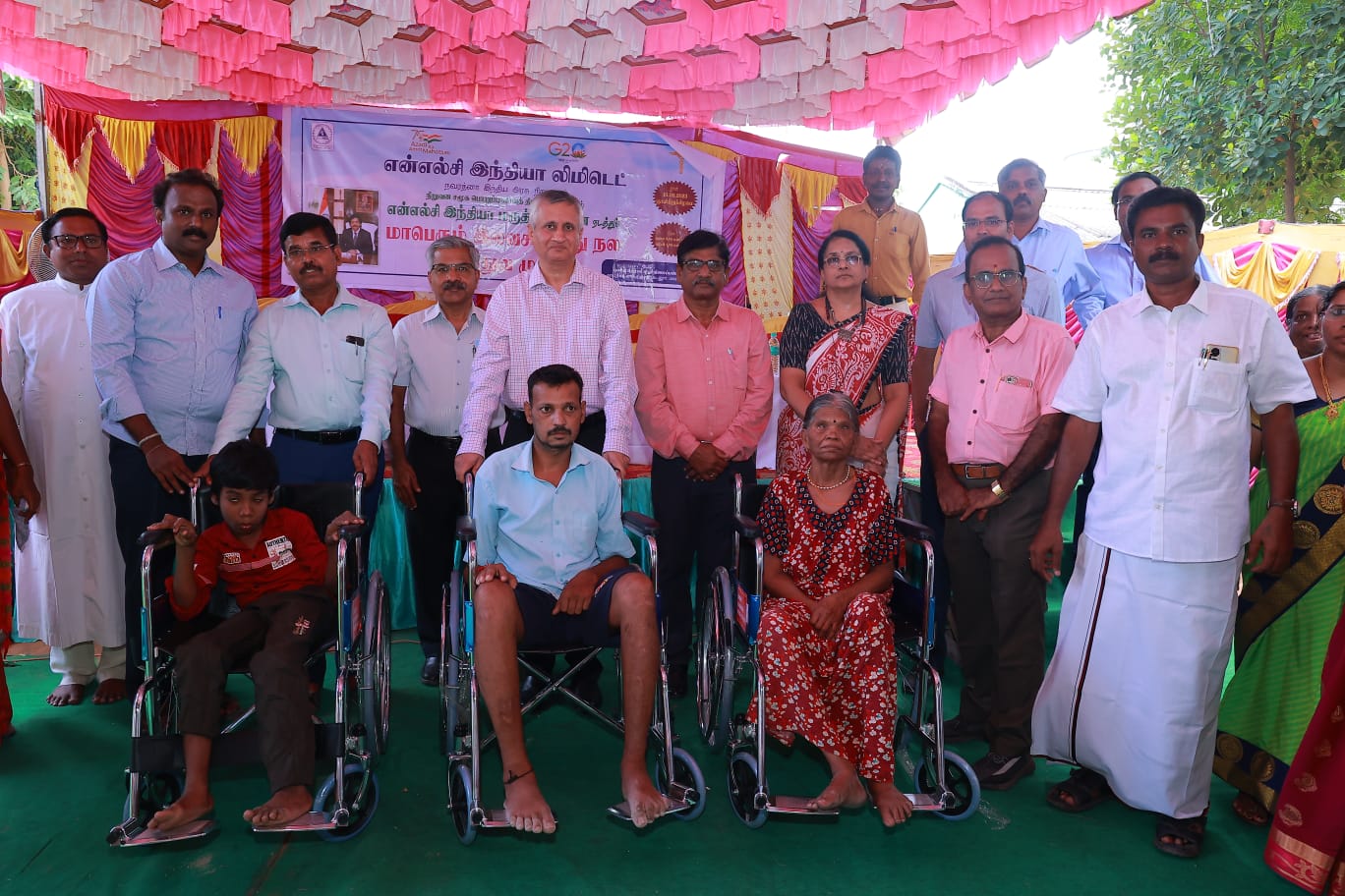 NLC India Limited organized a Free Medical Camp at Kattukunankurichi, St. Theresa High School.