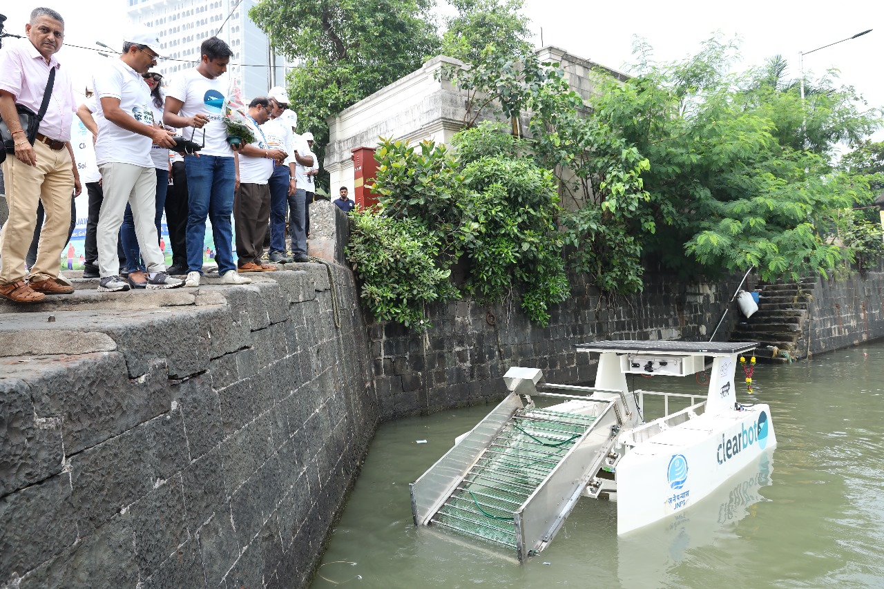 JNPA safeguards marine ecosystem with launch of unmanned solar-powered boat