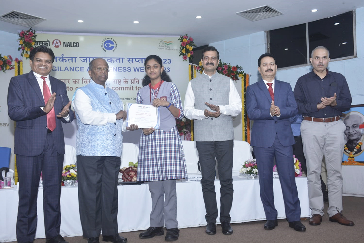 NALCO organises Elocution competition and Walkathon to spread Vigilance Awareness