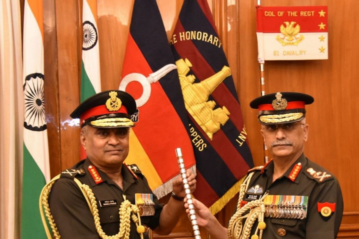 GEN MANOJ PANDE TAKES OVER AS THE 29th CHIEF OF THE ARMY STAFF