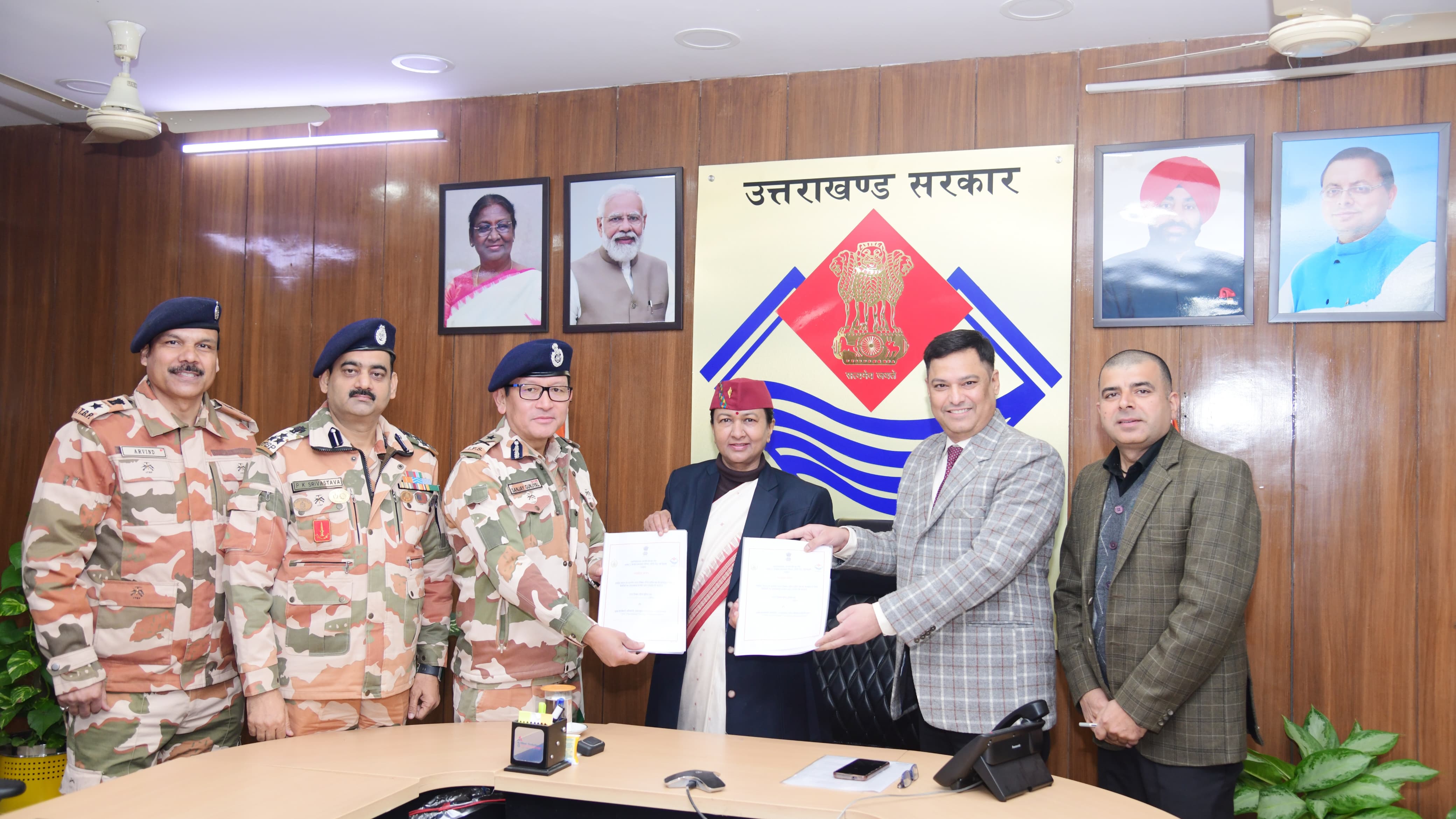 Uttarakhand Tourism signs MoU with ITBP - Northern Frontier to promote tourism in the Border Villages of Uttarakhand.