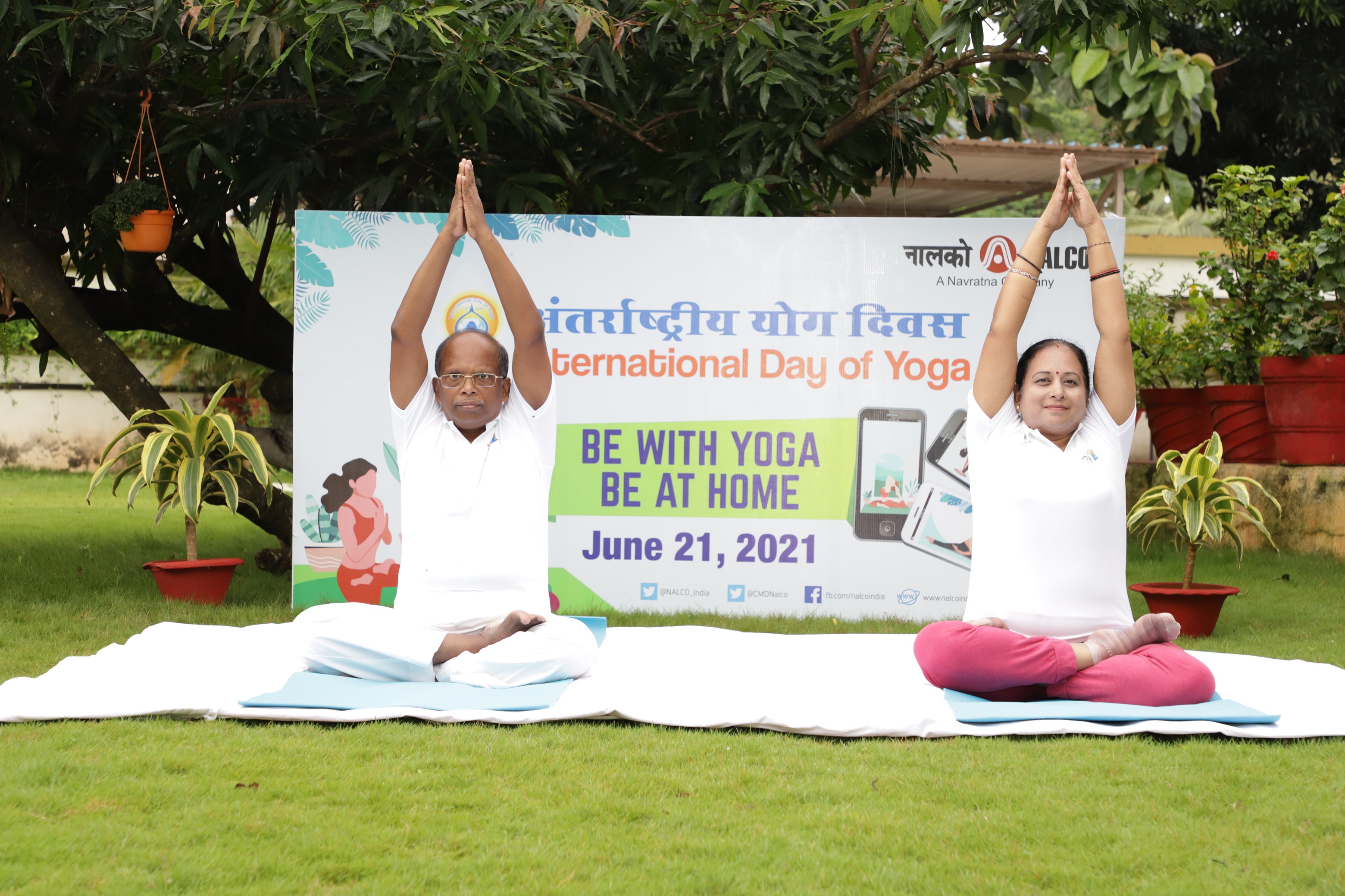 NALCO celebrates International Day of Yoga 2021