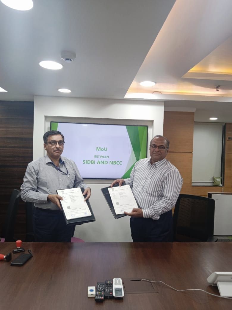 NBCC INKS MOU WITH SIDBI