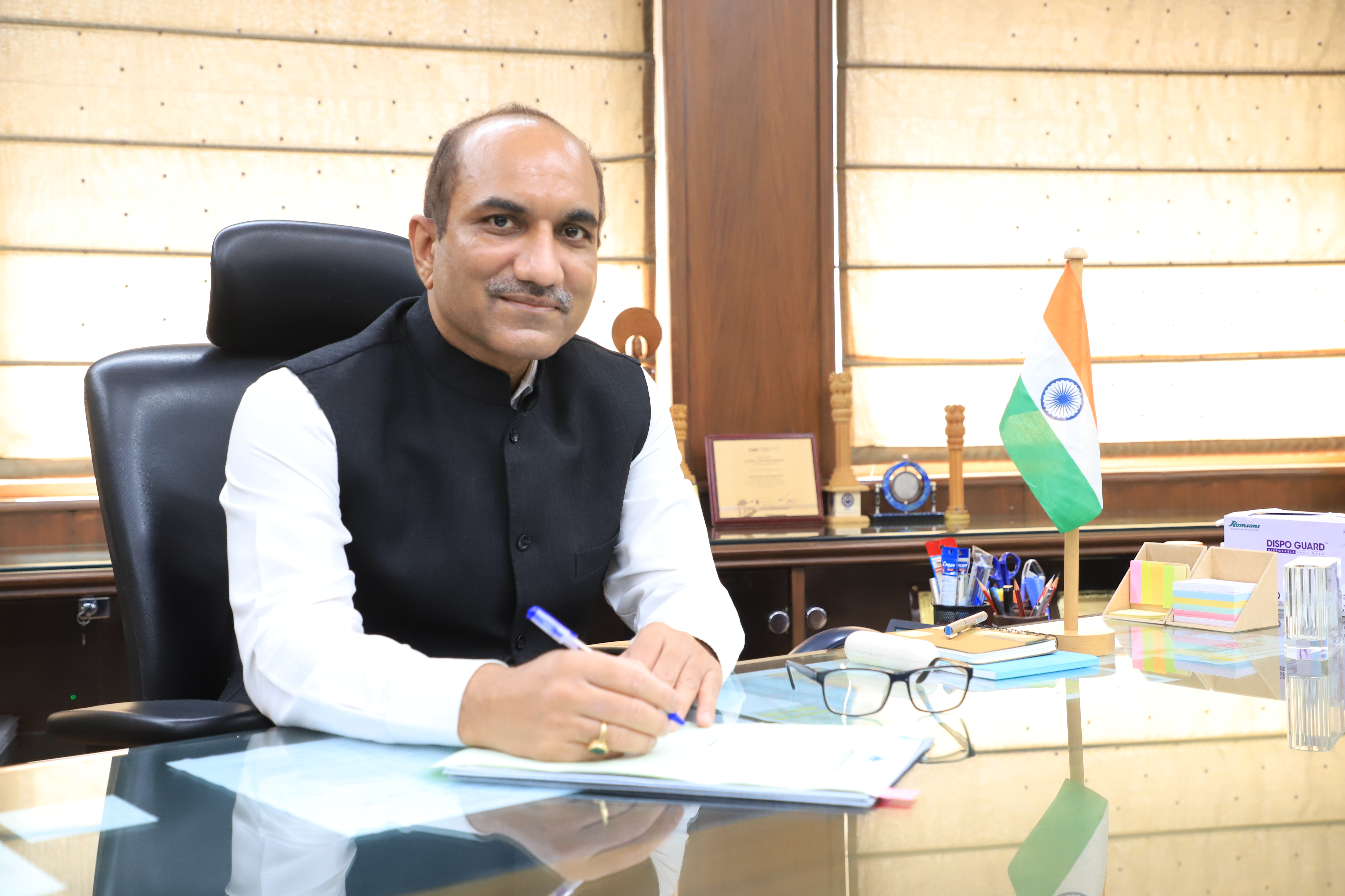 Shri Sanjeev Kumar takes over as Chairman, Airports Authority of India