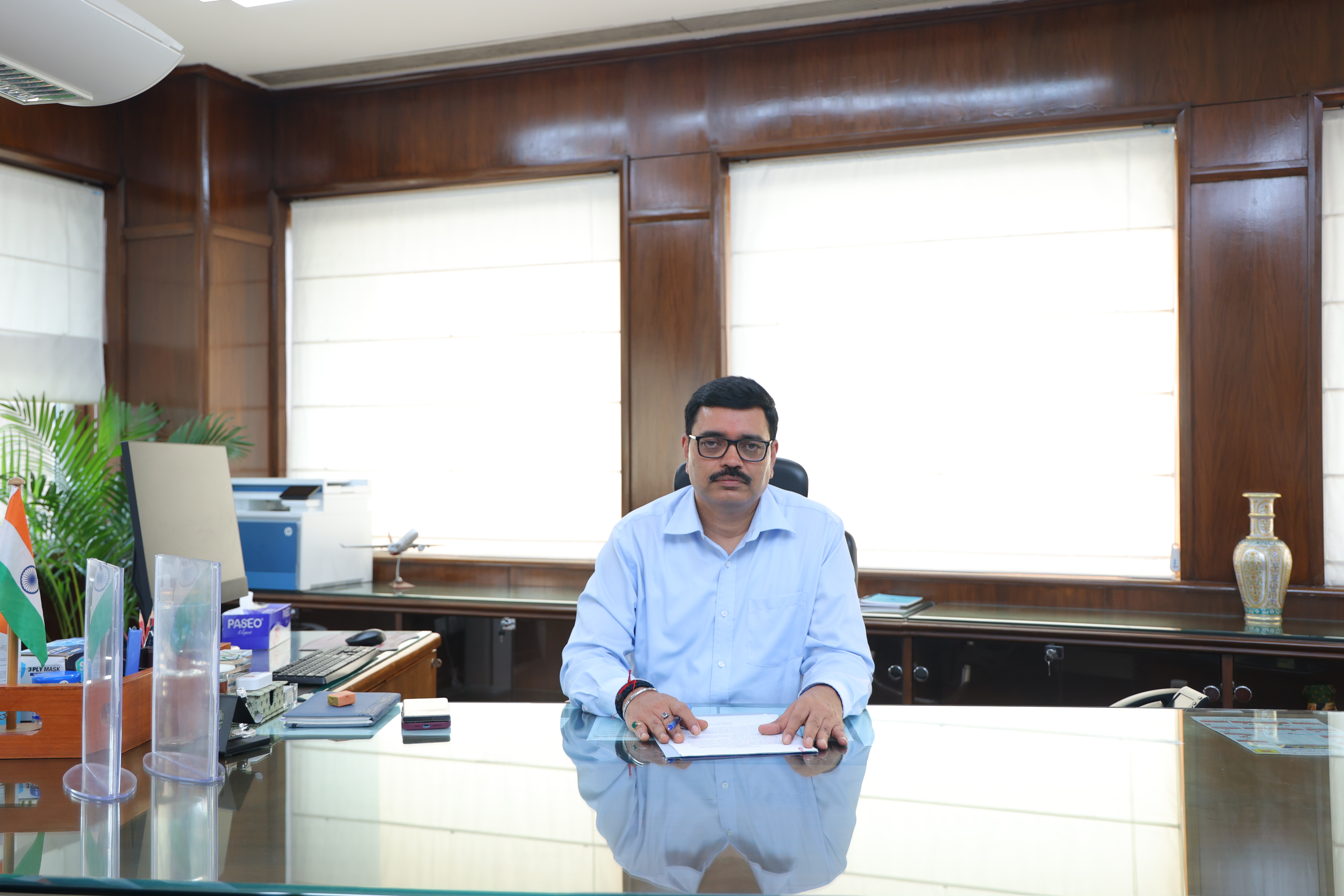 Shri Vipin Kumar takes over as Chairman, Airports Authority of India