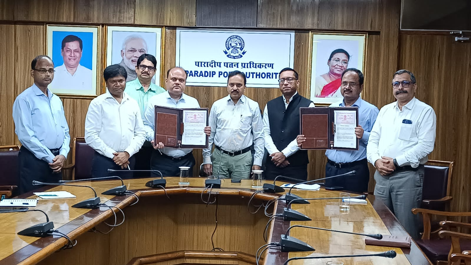 NBCC inked MoU with Paradip Port Authority