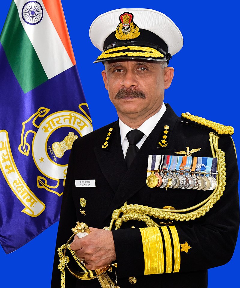 Virender Singh Pathania designated as DG, Indian Coast Guard