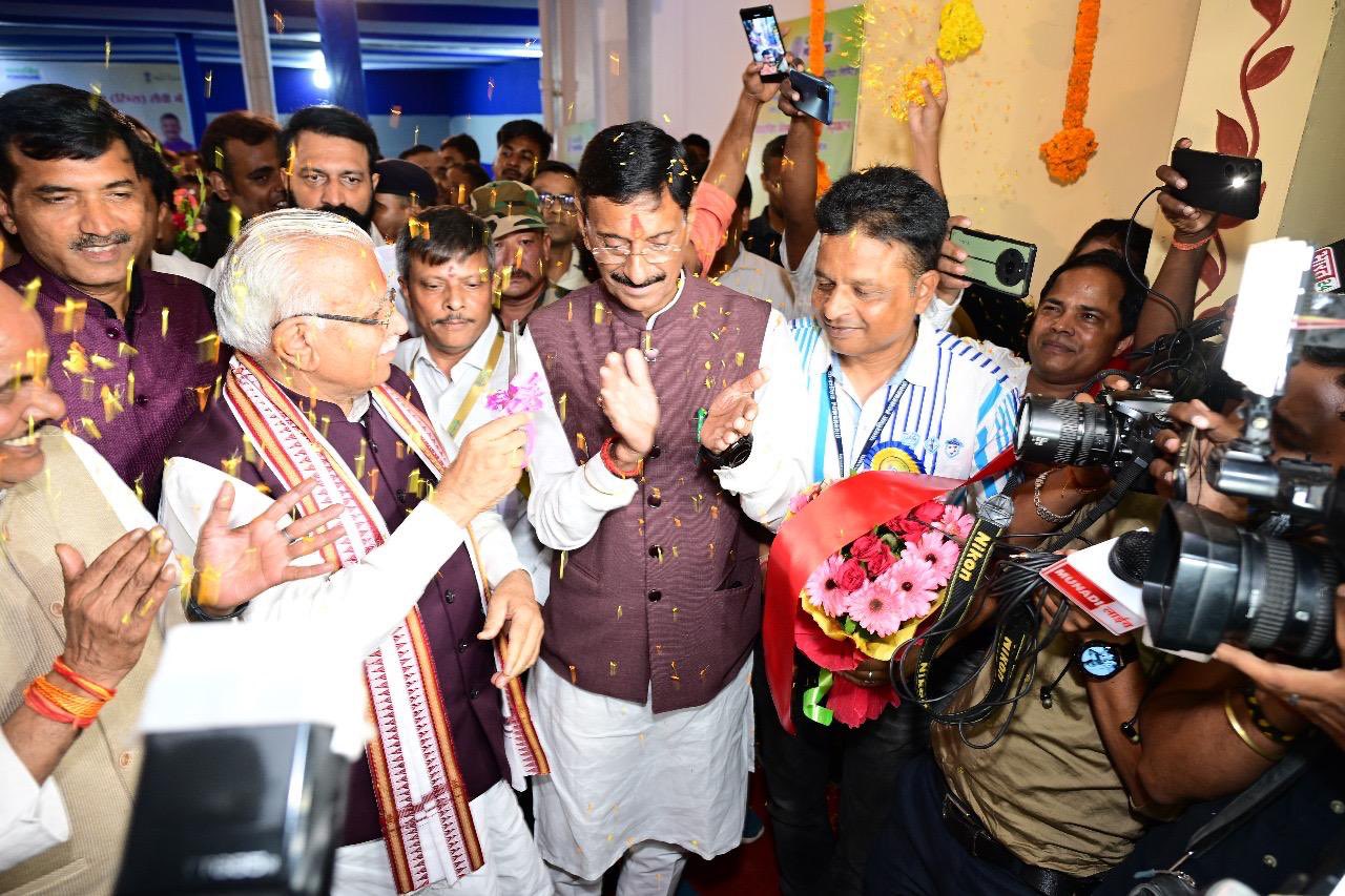 POWERGRID Vishram Sadan at RIMS Ranchi inaugurated by Shri Manohar Lal Khattar