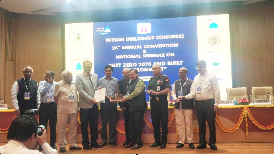 NBCC Conferred with IBC Award for Excellence in built environment