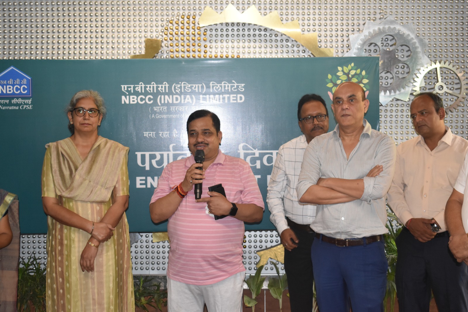 NBCC organises a plantation drive on World Environment Day