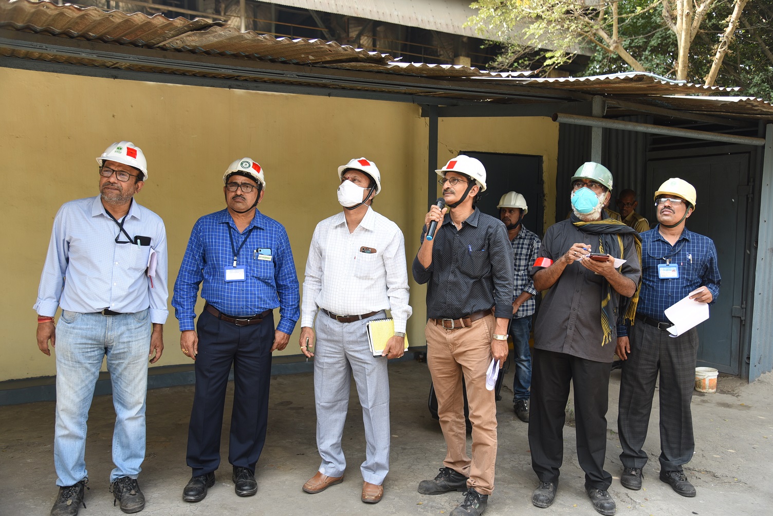 PLANT LEVEL MOCK DRILL conducted at RINL to test the on-site emergency preparedness