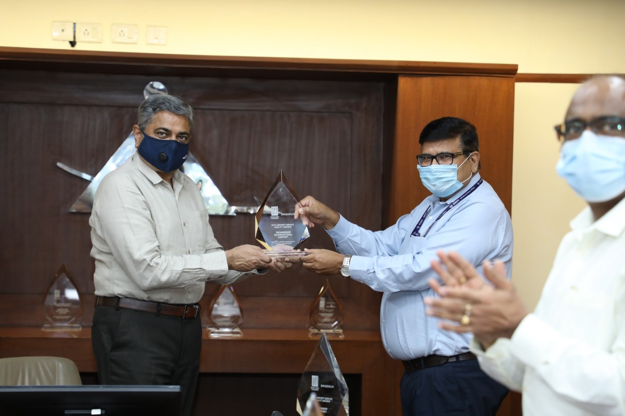 AAI airports’ ASQ Awards felicitation ceremony was held online