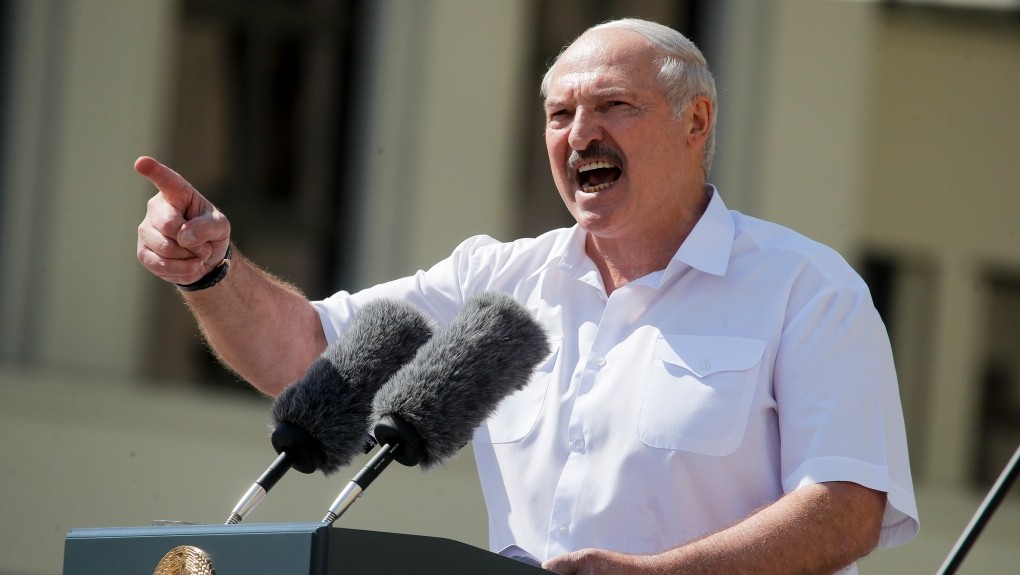 Belarus leader cites alleged NATO threat to shore up rule