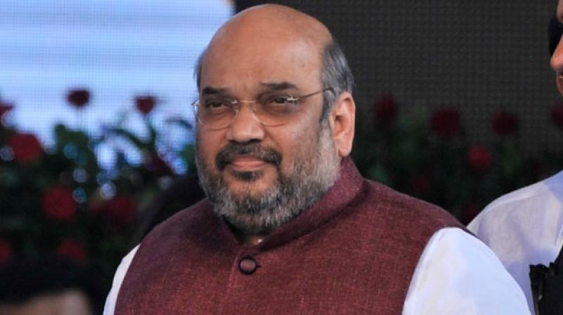 Amit Shah addresses the 100th birth anniversary celebrations of Jannayak Karpoori Thakur ji in New Delhi