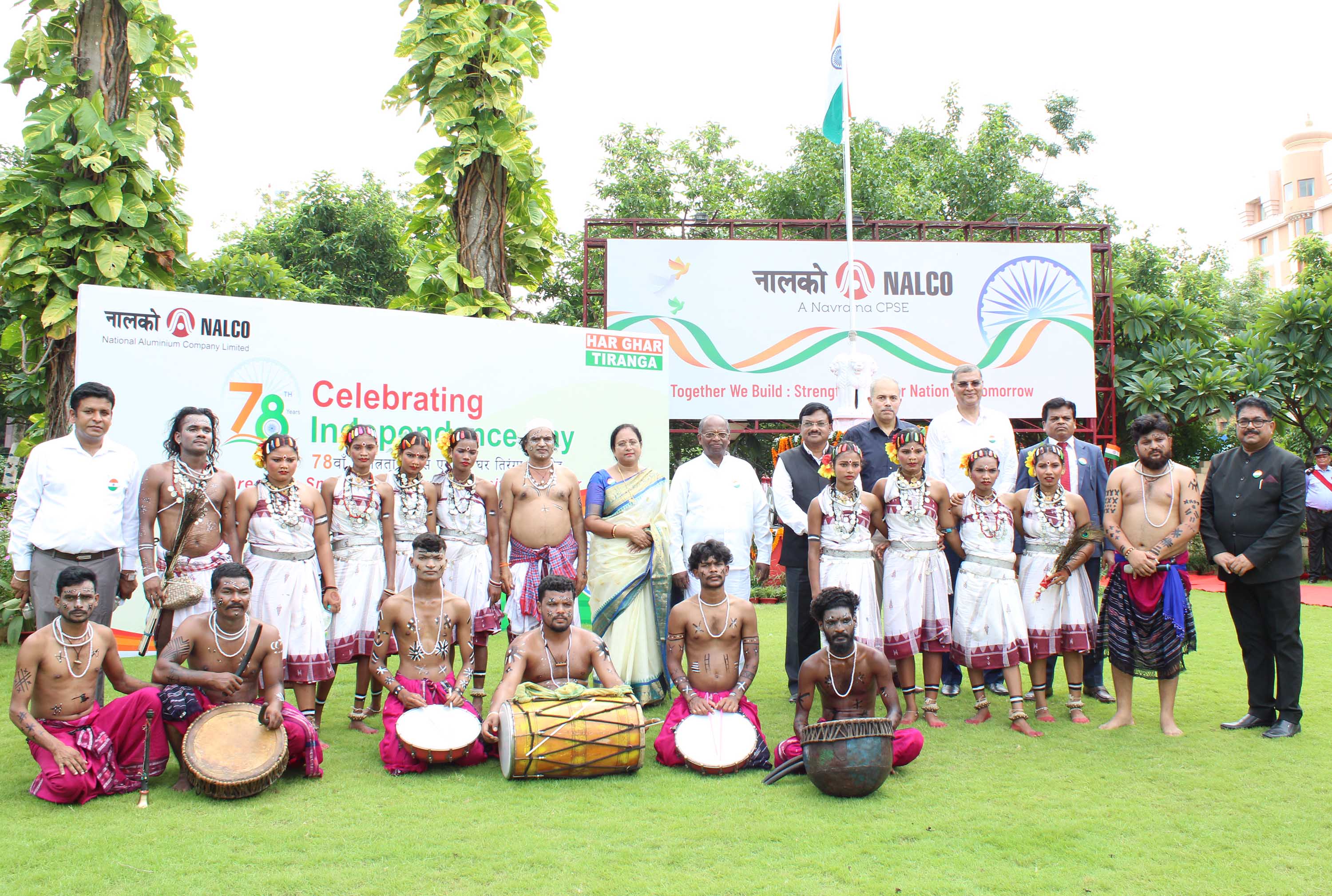 78 th Independence Day Celebrated with Patriotic Fervour at NALCO