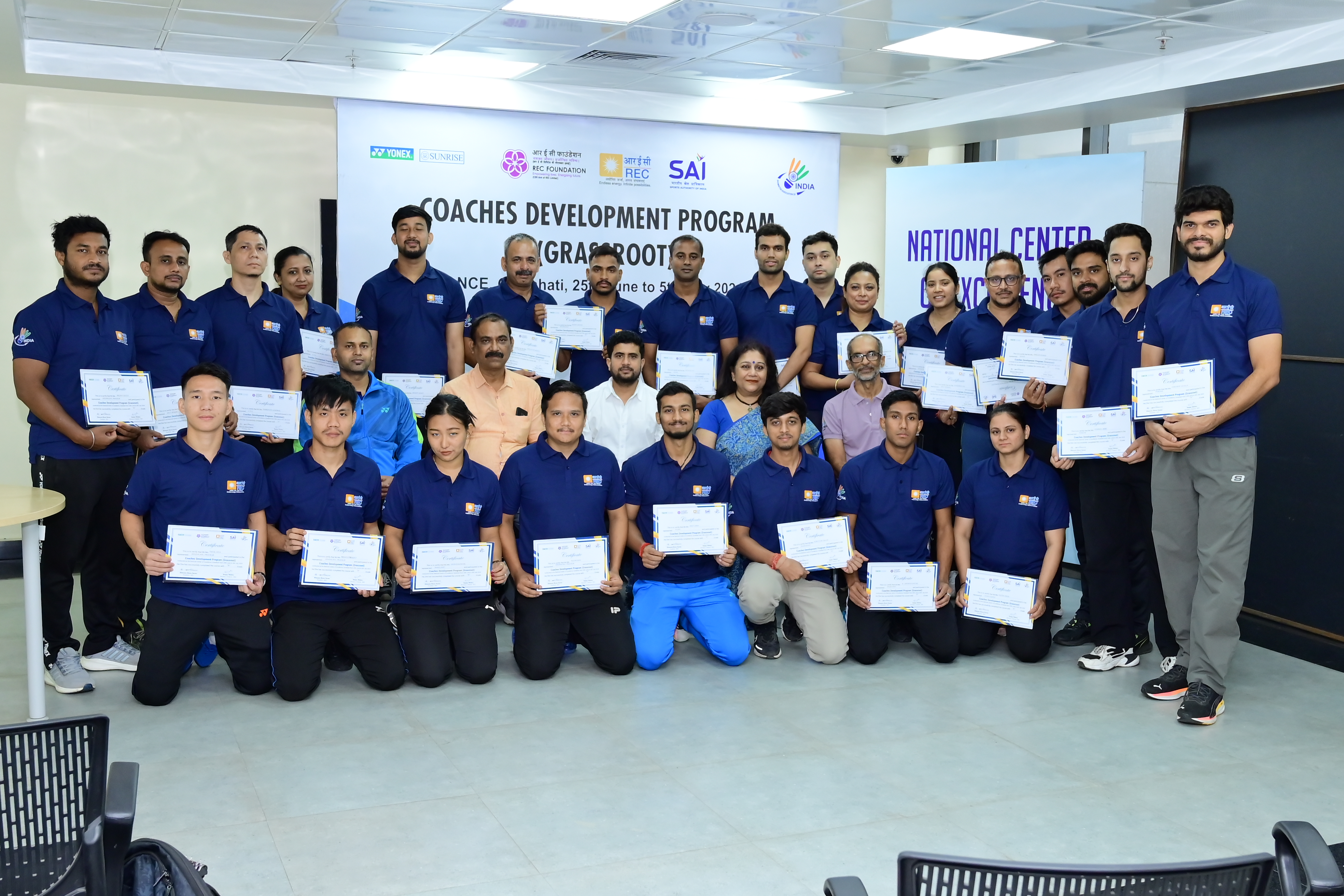 11-day Coaches Development Program, organised by Badminton Association of India in collaboration with REC Ltd, concludes