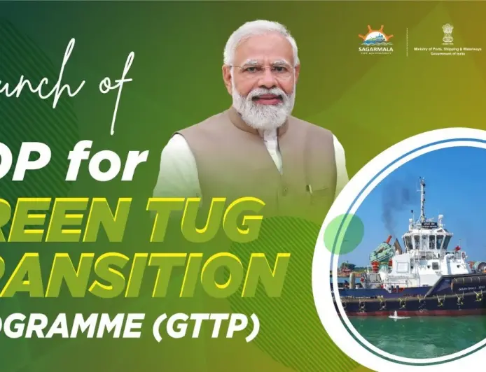 Deendayal Port Authority (DPA), Kandla — Steel Cutting of India’s First All-Electric Green Tug
