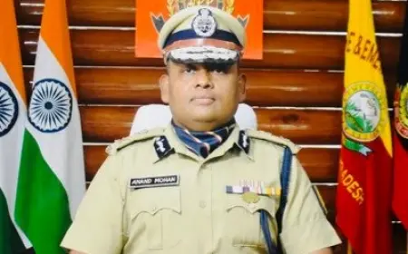 DGP Arunachal Pradesh Anand Mohan transferred to Delhi