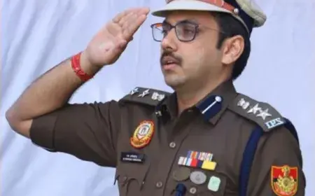 M Harsha Vardhan Elevated to DIG in CBI