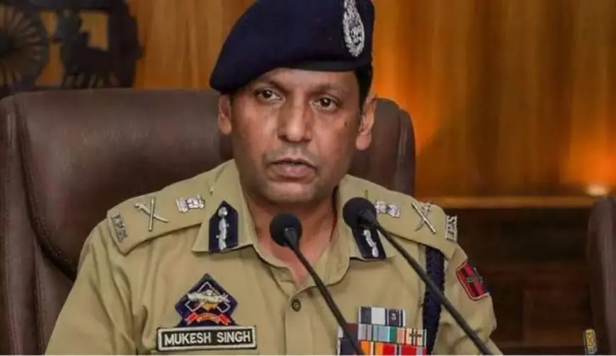 Mukesh Singh Assumes Charge as DGP, Ladakh Post Central Deputation
